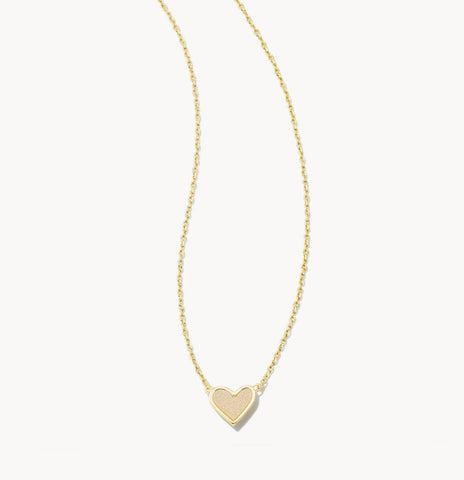 Framed Ari Heart Pendant Necklace