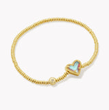 Ari Heart Stretch Bracelet