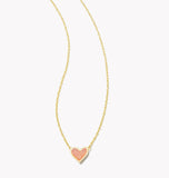 Framed Ari Heart Pendant Necklace