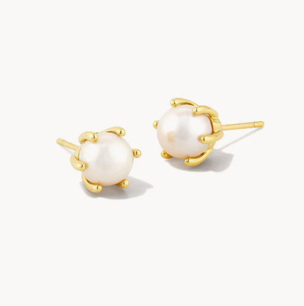 Ashton Pearl Stud Earrings