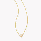Framed Ari Heart Pendant Necklace