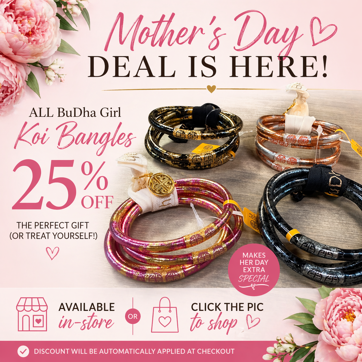 BuDha Girl Mother’s Day Deal