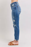 Judy Blue Vintage Wash Boyfriend Jeans
