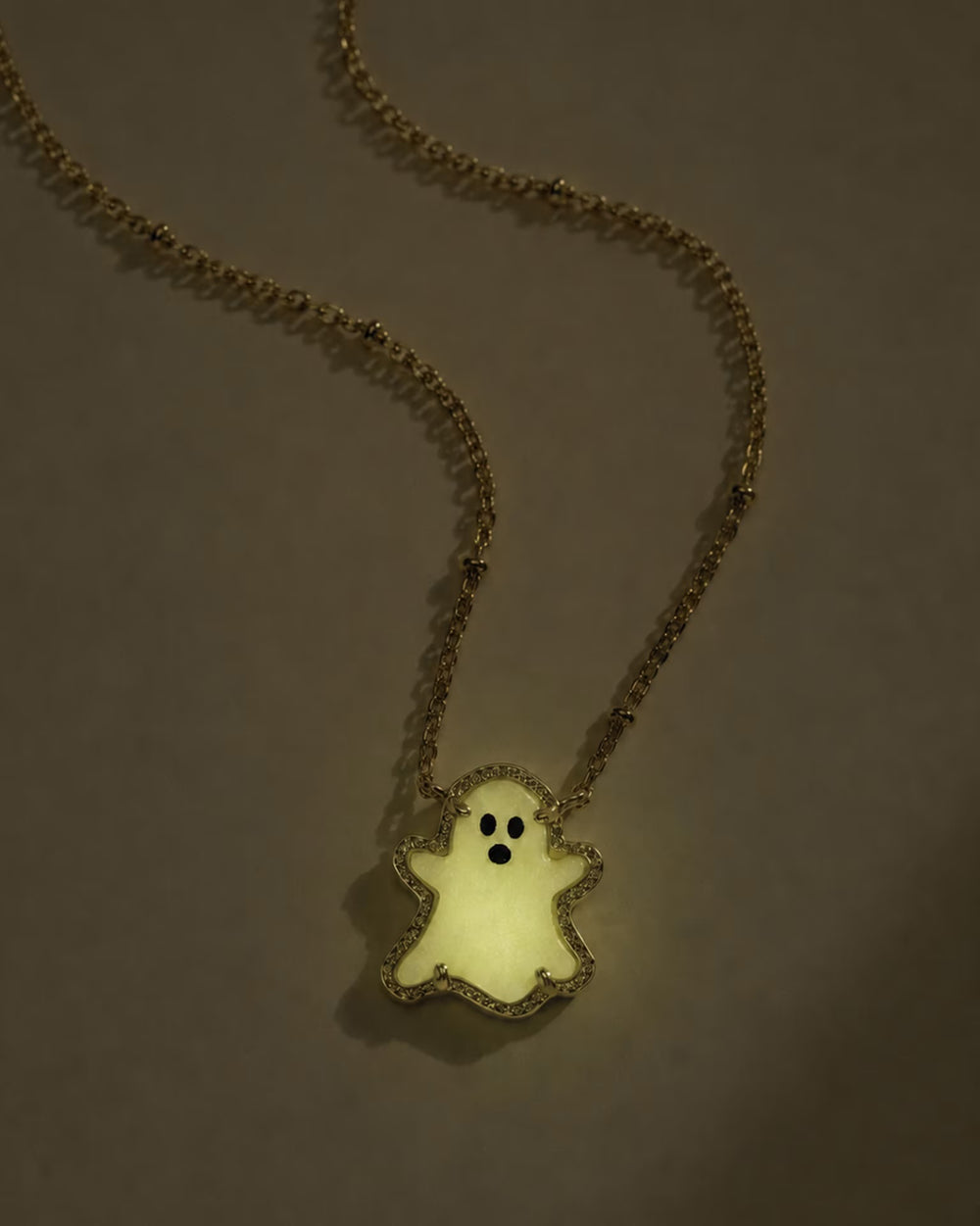 Ghost Glow-In-The-Dark Necklace