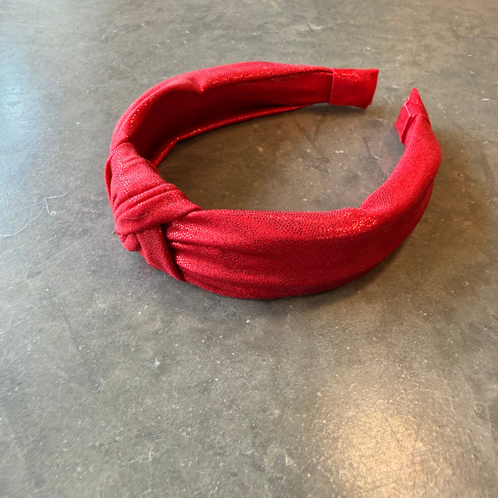 Top Knot Shimmer Headband