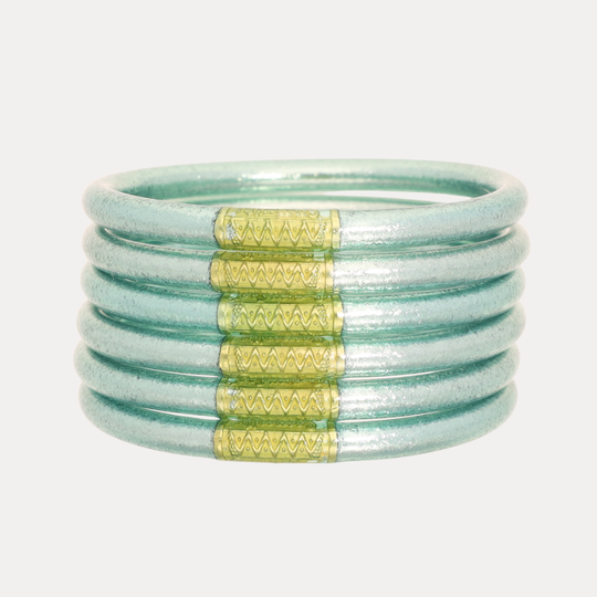 All Weather Bangles (Set of 6) - Serenity Prayer