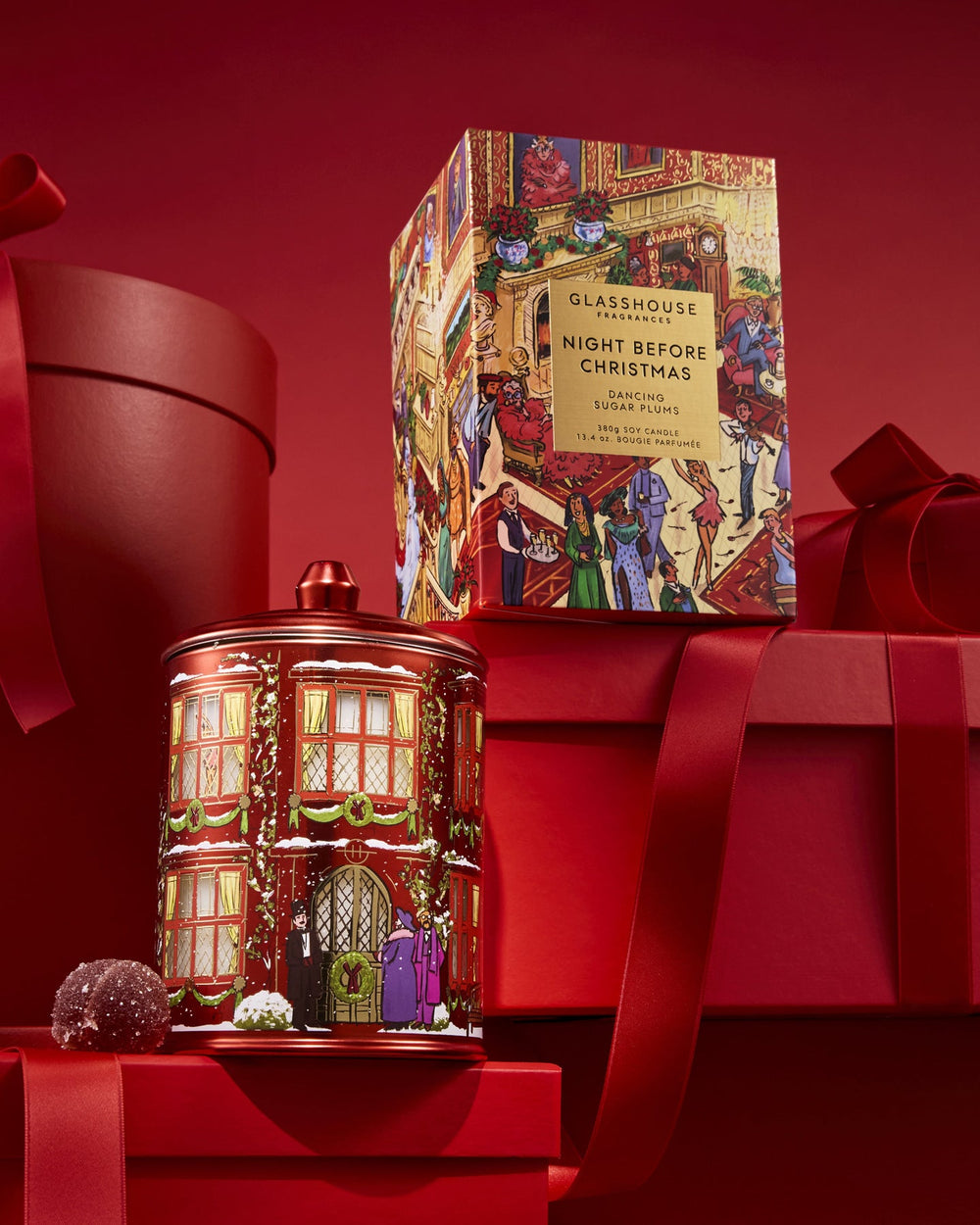 Glasshouse Night Before Christmas 13.4 oz Candle