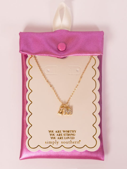 Simply Southern Initial Necklace