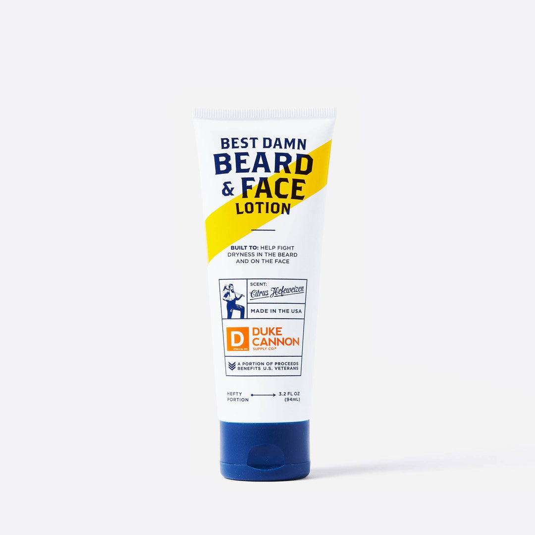 Best Damn Beard &amp; Face Lotion
