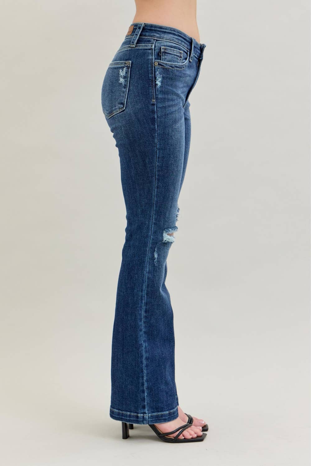 Judy Blue Hand Sand &amp; Destroy Bootcut