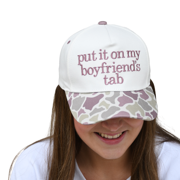 Lulu Mac Boyfriends Tab Hat Camo