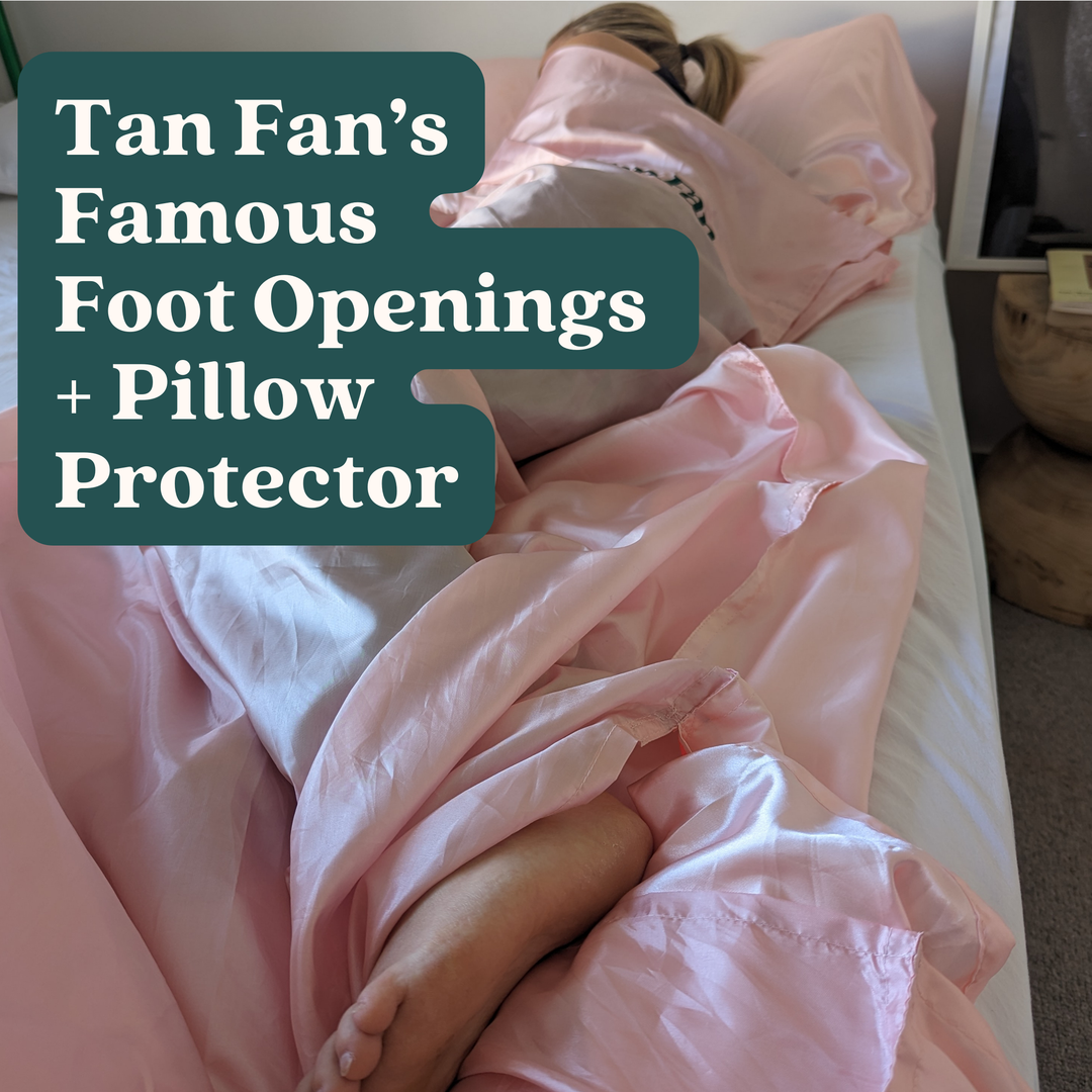 Self Tan Sleep Sac For Dark Tanner - Baby Pink