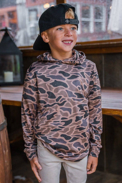 Burlebo Gauge Camo Performance Hoodie