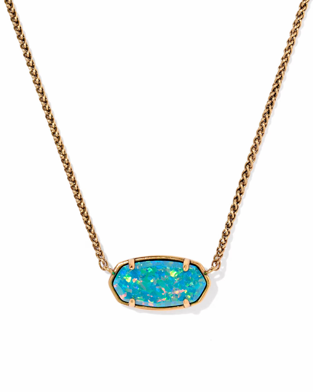 Dolly Parton x Kendra Scott Elisa Vintage Gold Short Pendant Necklace