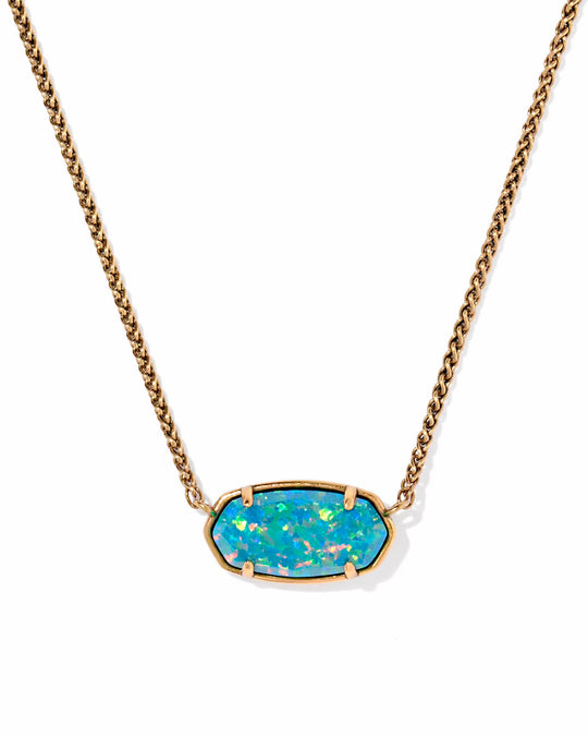 Dolly Parton x Kendra Scott Elisa Vintage Gold Short Pendant Necklace
