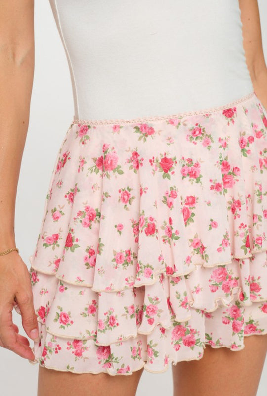 Pick Me Ruffle Skort