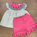 Watermelon Appliqué Outfit