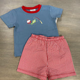 Gone Fishing Appliqué Outfit