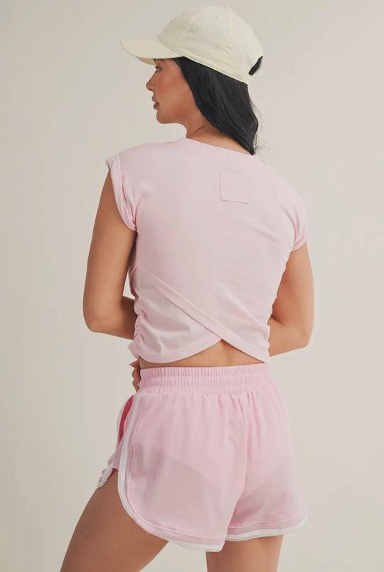 Break A Sweat Crossover Top