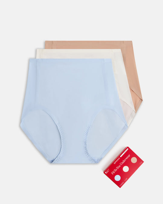 SPANXsmooth Fit-To-You Brief 3-pack Box