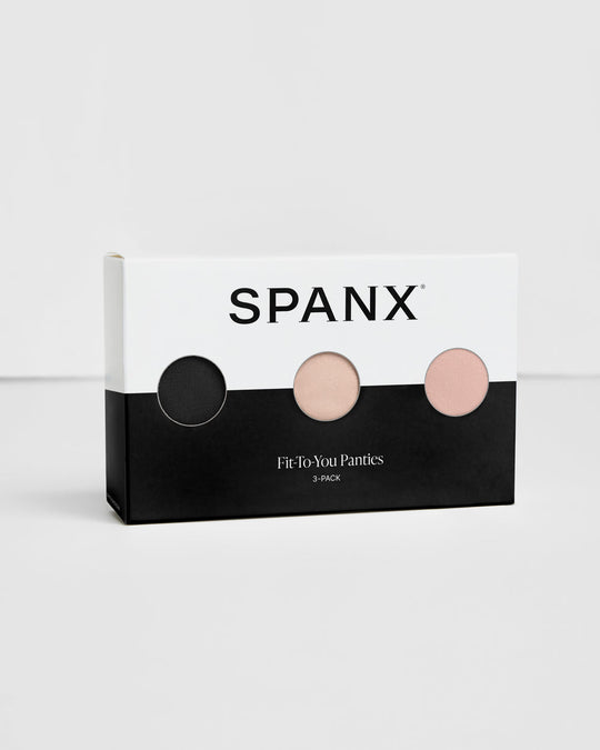 SPANXsmooth Fit-To-You Brief 3-pack Box
