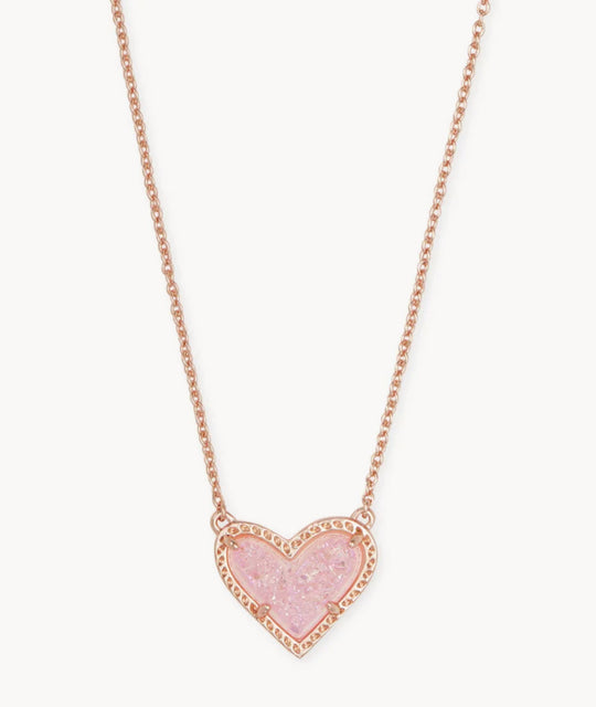 Ari Heart Gold Pendant Necklace