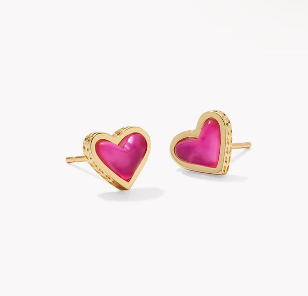 Ari Heart Stud Earring