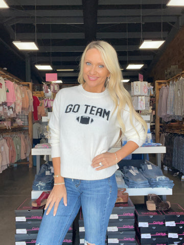 Simply Southern Go Team Sweater