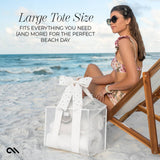 CaseMate Bow Ivory Pearl Beach Tote