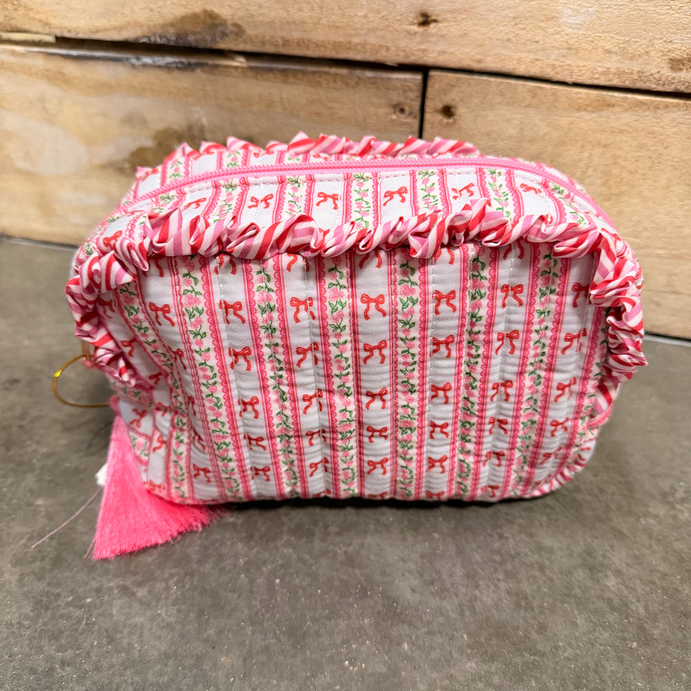 Simply Southern Ruffle Cosmetic Bag