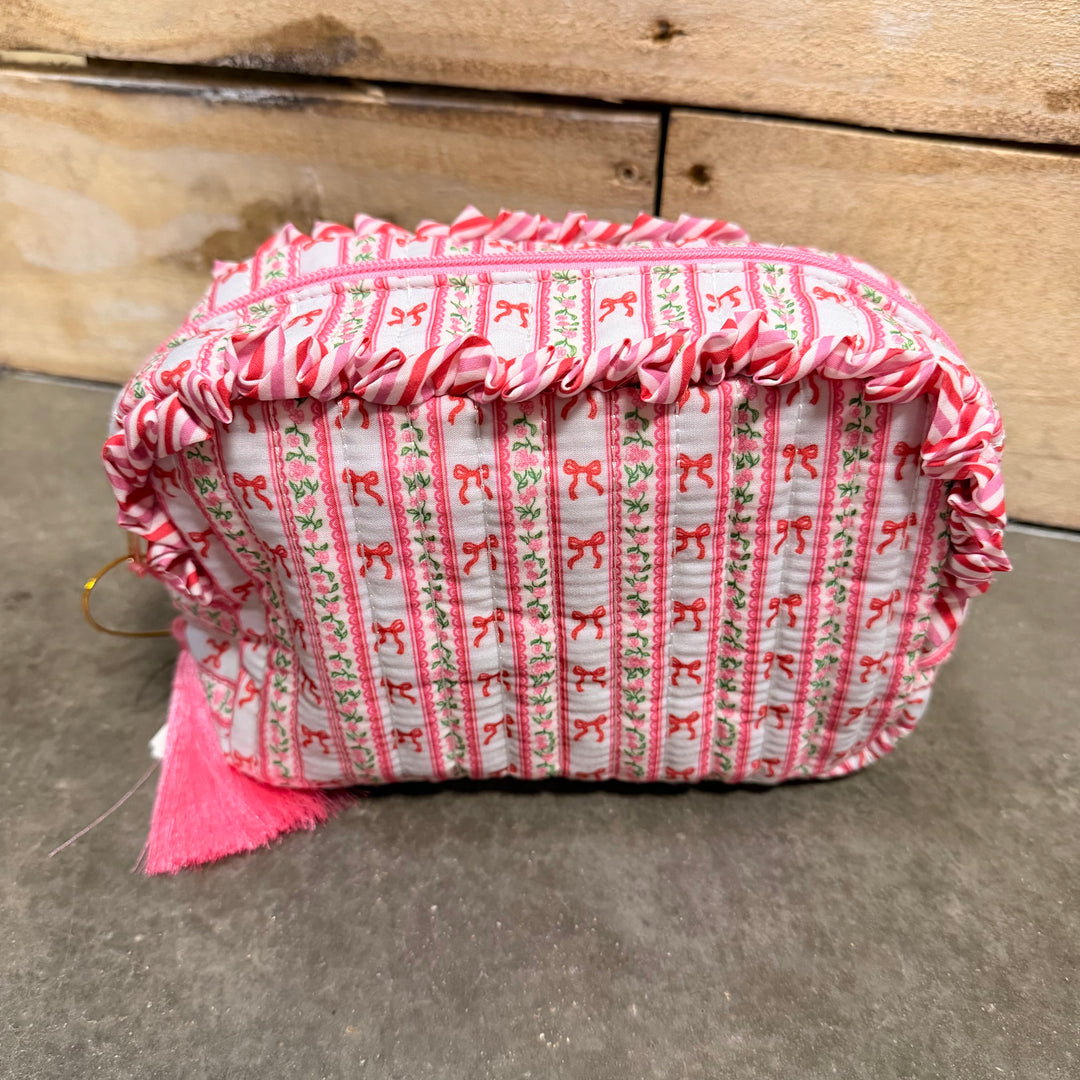 Simply Southern Ruffle Cosmetic Bag
