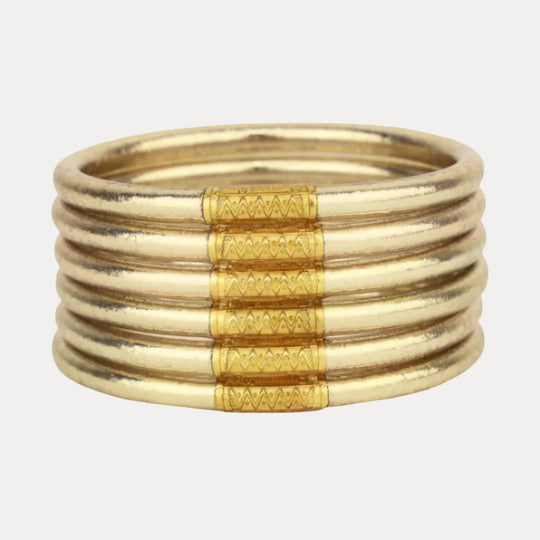 All Weather Bangles (Set of 6) - Serenity Prayer