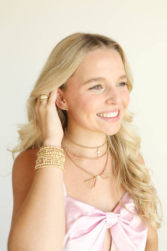 Serenity 5MM Fluted Bracelet: Standard (6.75”)