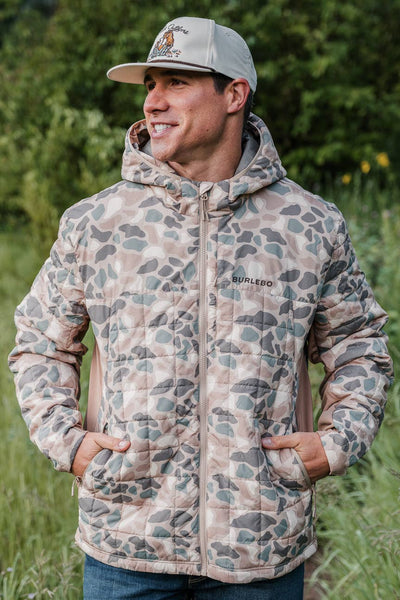 Burlebo Pintail Camo Puffer Jacket