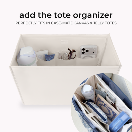 Case-Mate Canvas Tote: Ballet Pink Bow