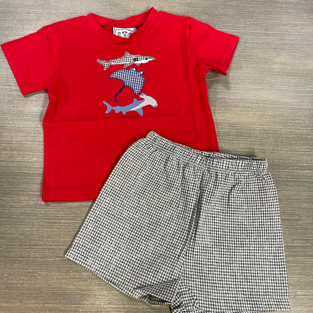 Shark Appliqué Outfit