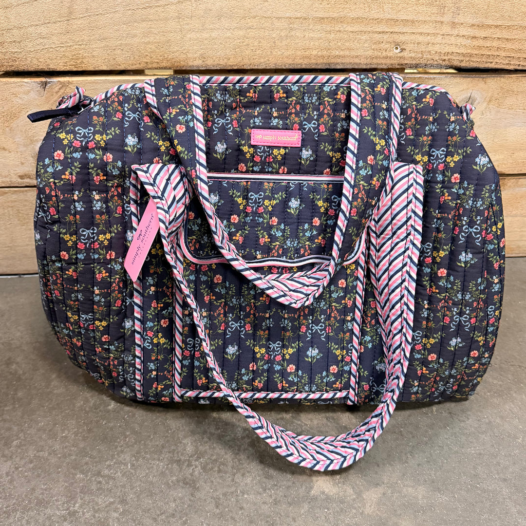Simply Southern Quilted Duffel Bag