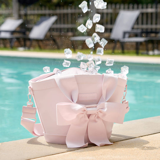 Case-Mate Mini Jelly Cooler Tote 7L: Ballet Pink Bow