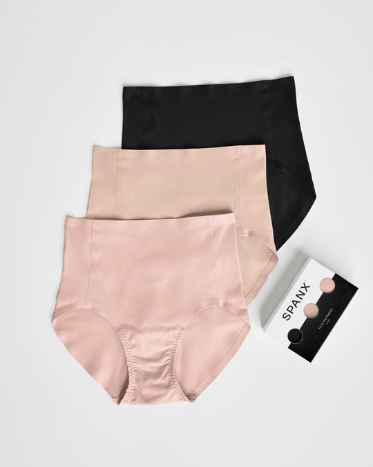 SPANXsmooth Fit-To-You Brief 3-pack Box