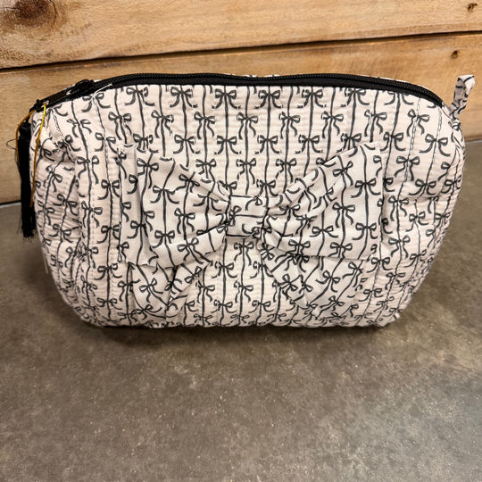 Simply Southern Bow Front Cosmetic Bag