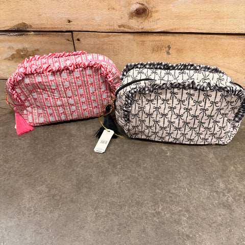 Simply Southern Ruffle Cosmetic Bag