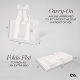 CaseMate Bow Ivory Pearl Beach Tote
