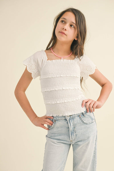 Tiered Smock Top