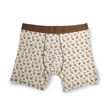Burlebo Boxer Briefs - (3 pack) Black Camo, Mallards Flying In, &amp; Tiger Stripe Camo Wetland