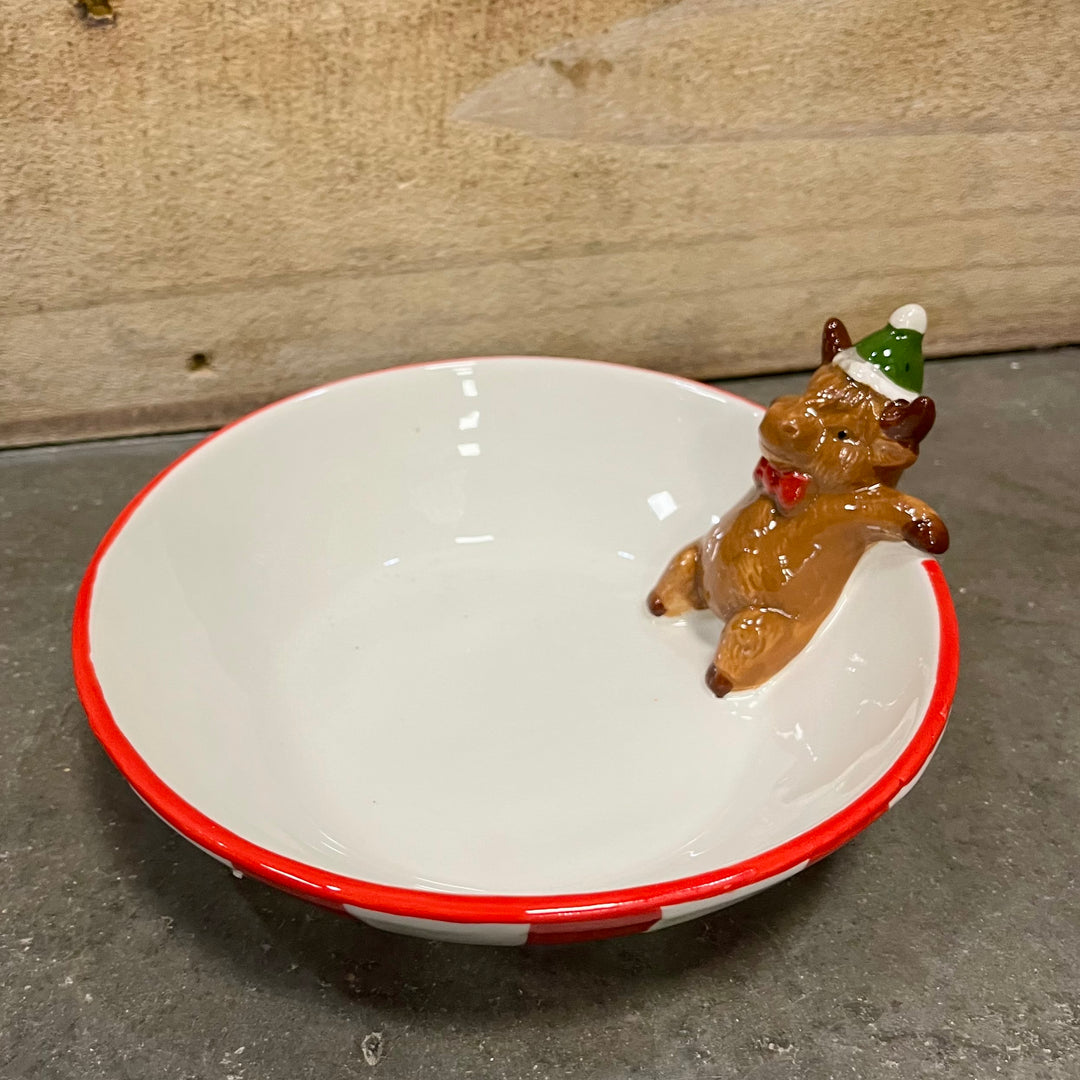 Highland Cow Christmas Ceramics