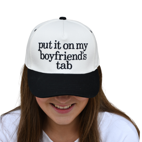 Lulu Mac Boyfriends Tab Hat Black