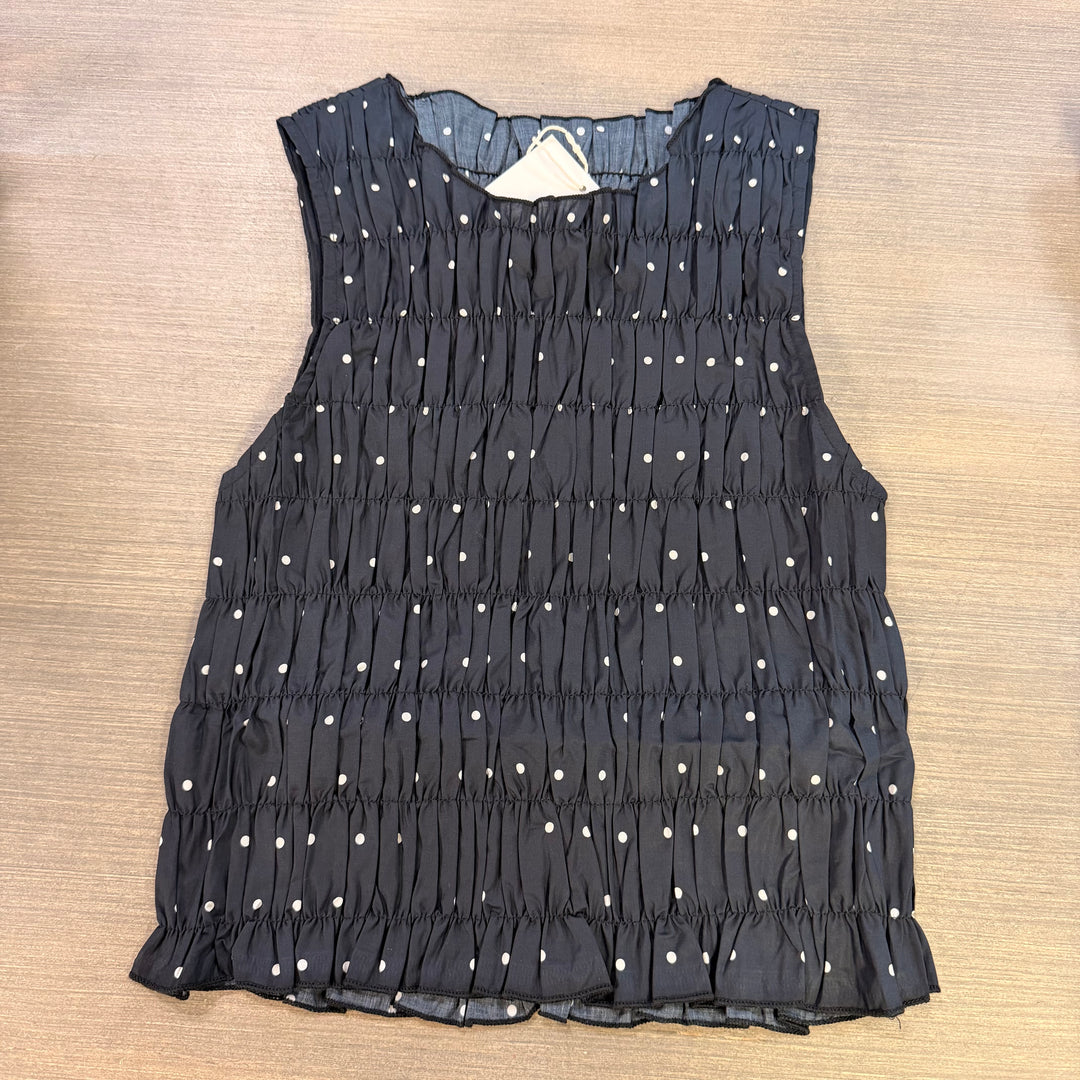 Midnight Dot Blouse