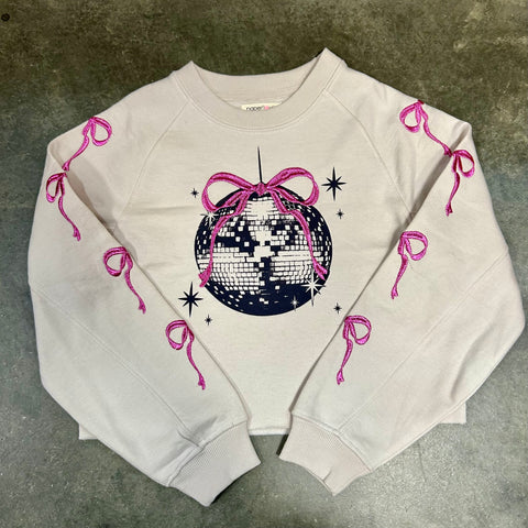 Bows & Disco Ball Sweatshirt