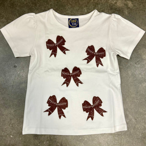 Football Bow Shirt
