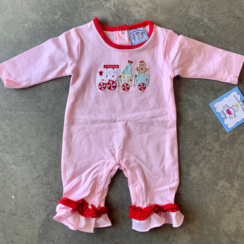 Christmas Train Romper
